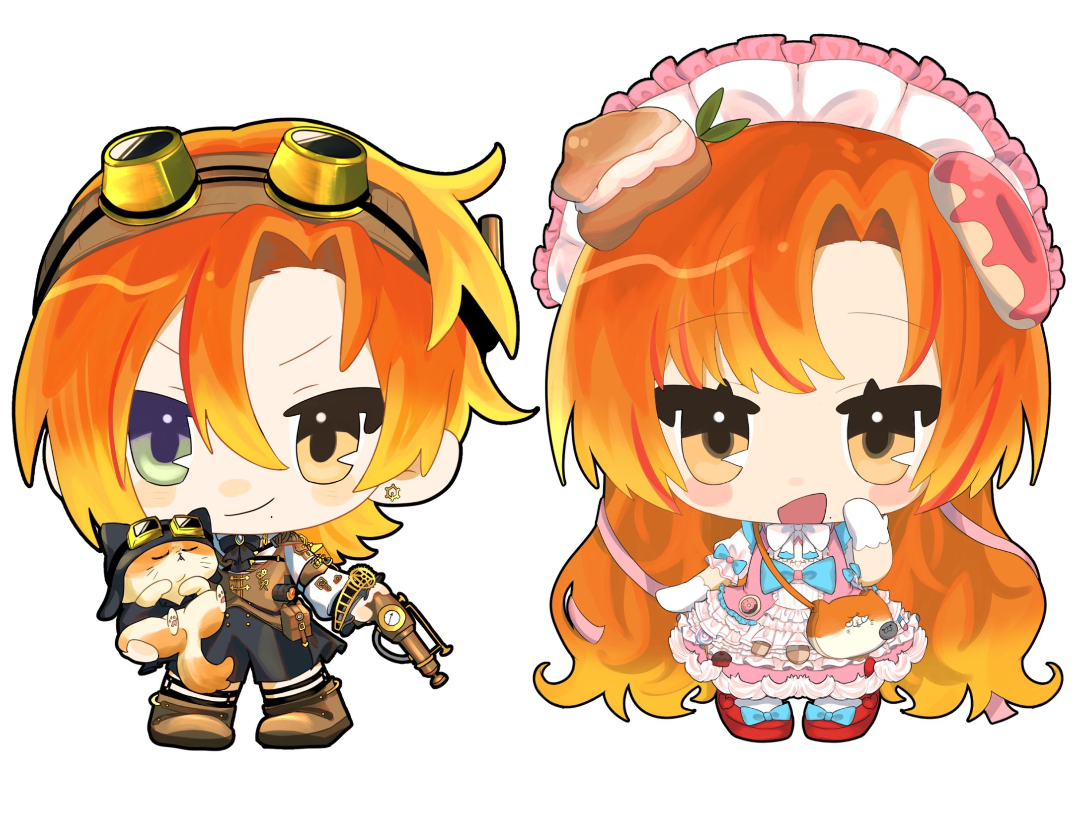 寿夏波様SDキャラ-1