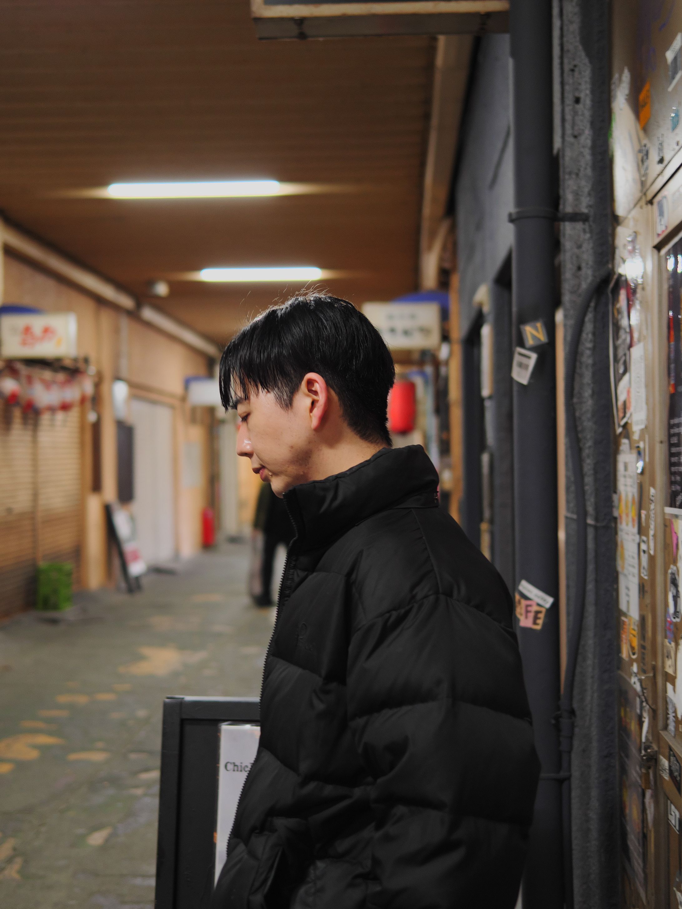 高円寺駅高架下。-1