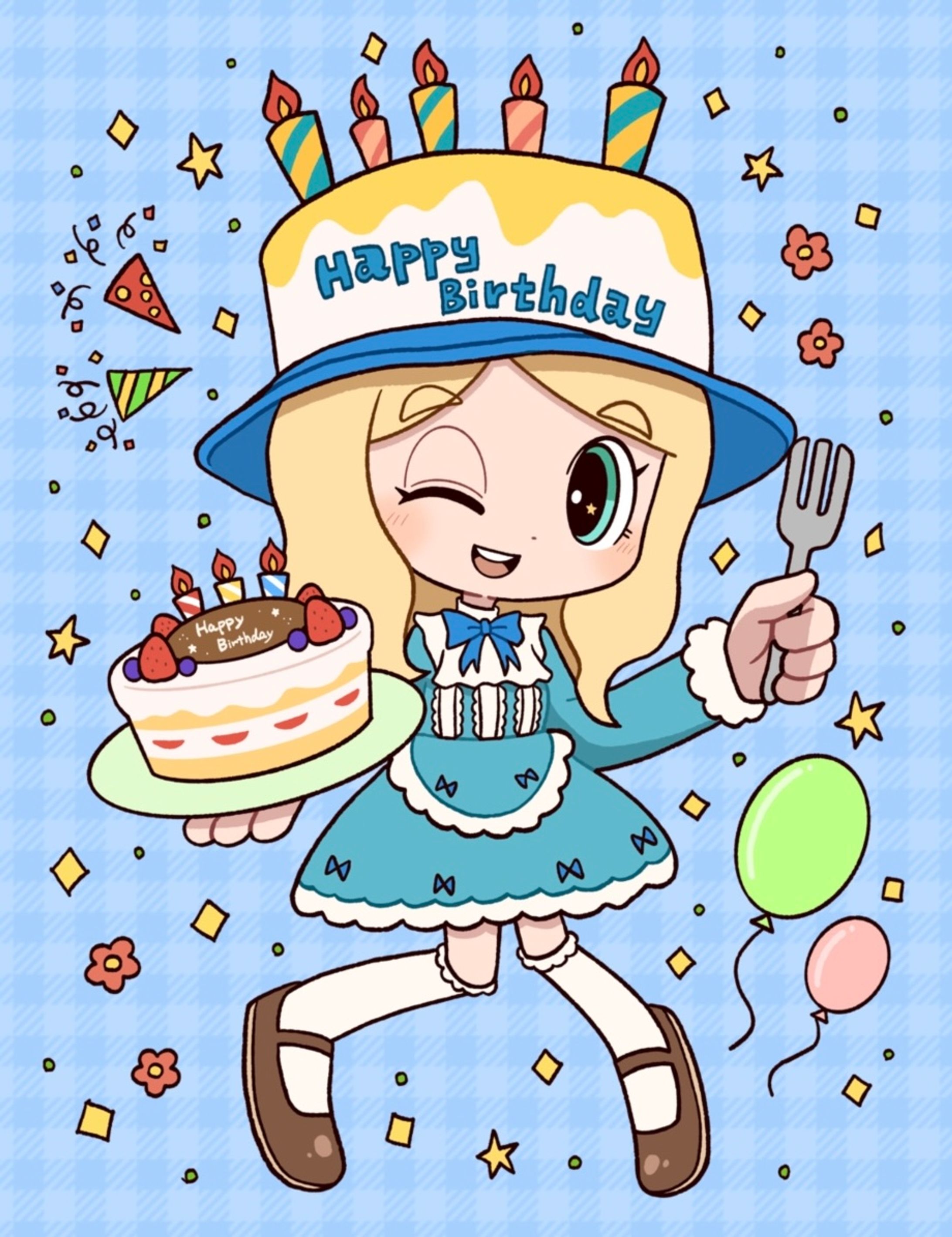 東雲めぐ様 生誕祭イラスト 2025-1