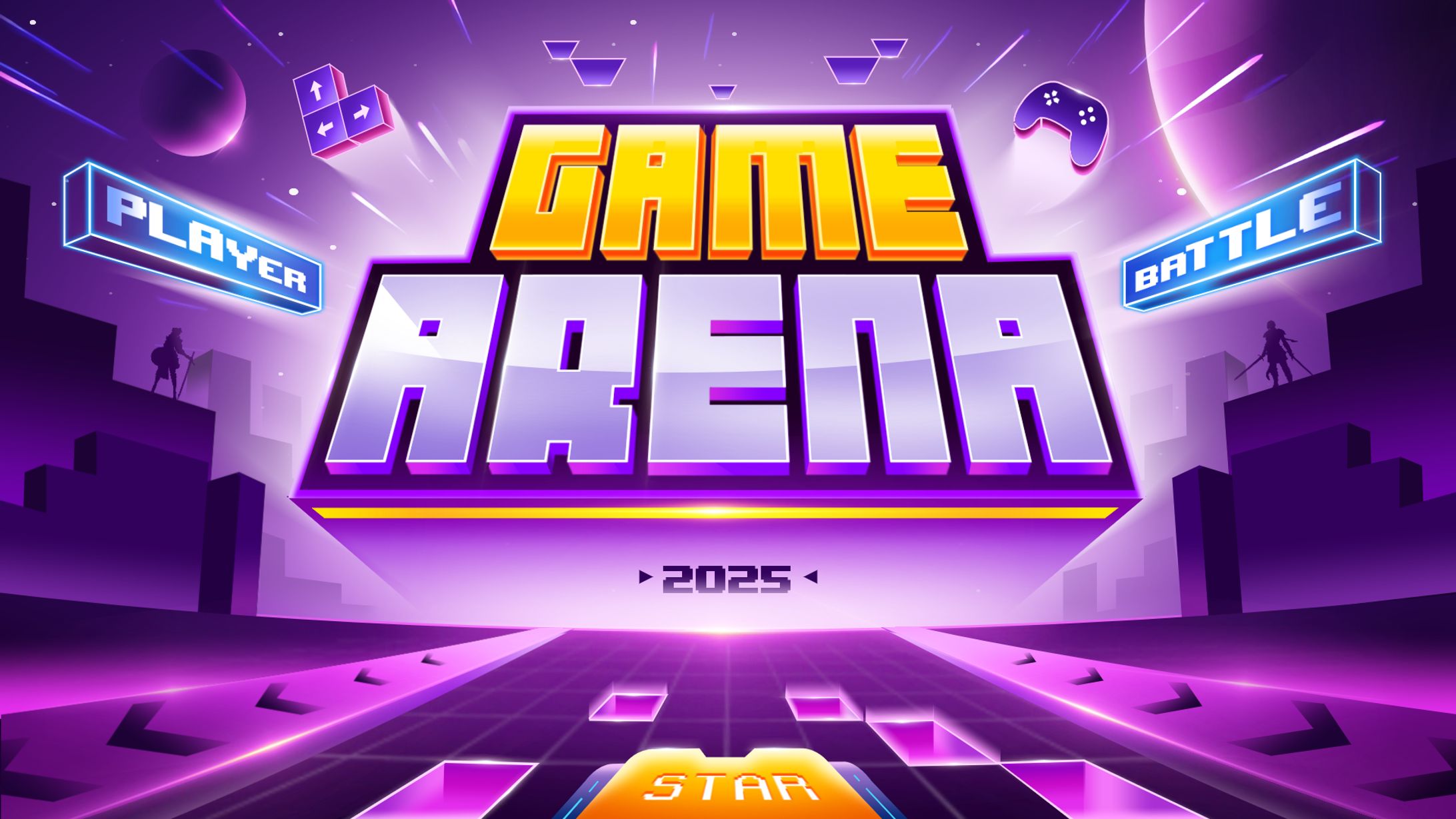 Game Arena - Visual Graphic Design-1
