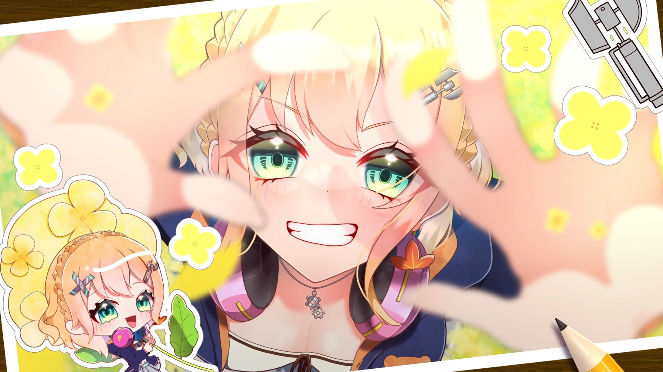 照山いぶき様 周年記念イラスト-1