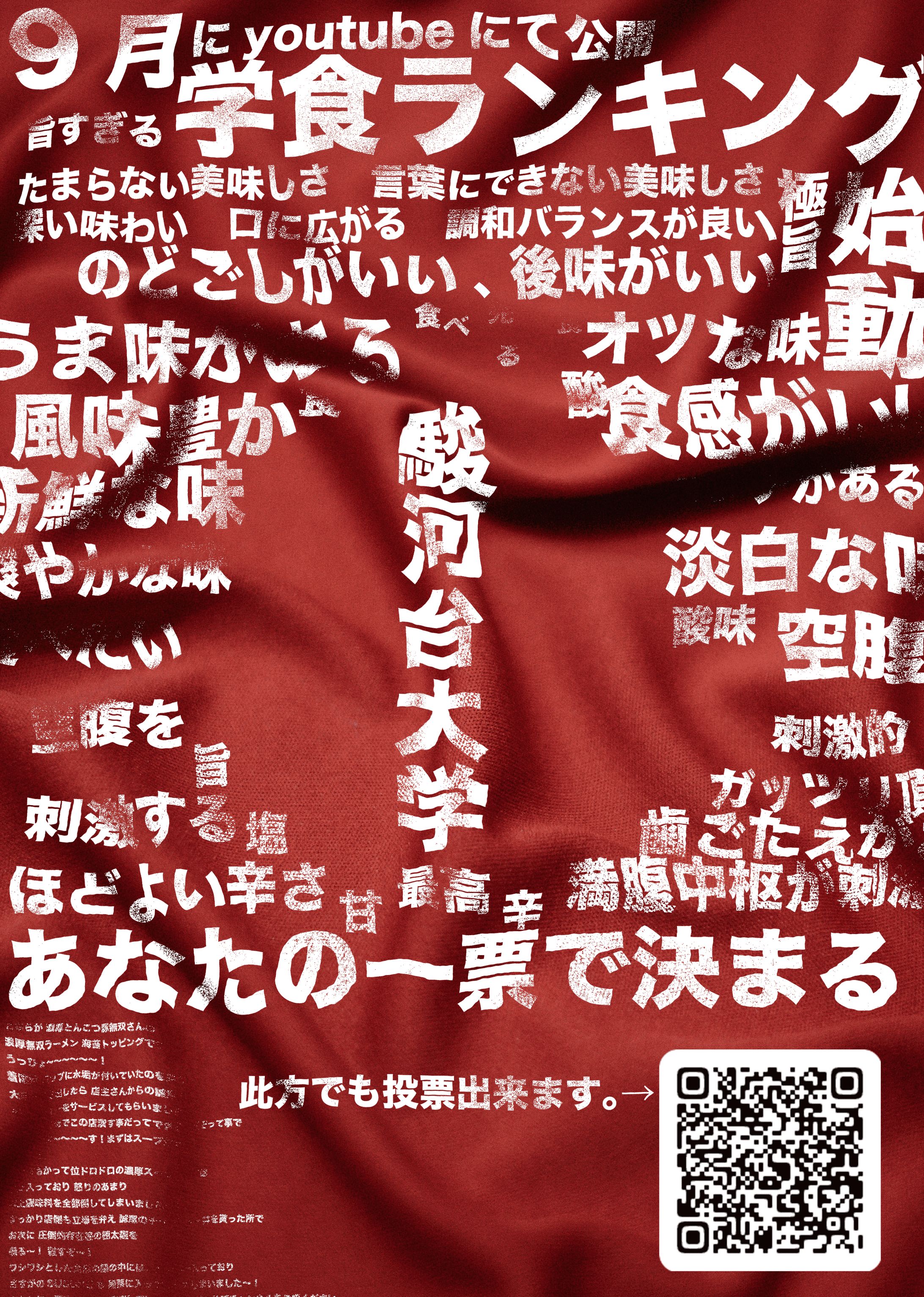 学食ランキングポスター-1