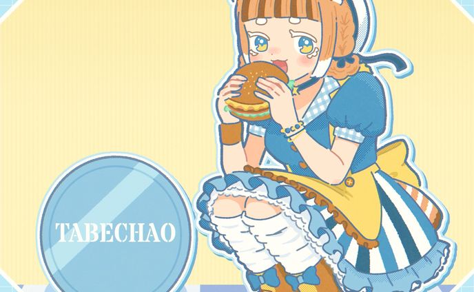 カフェ店員×レッサーパンダ