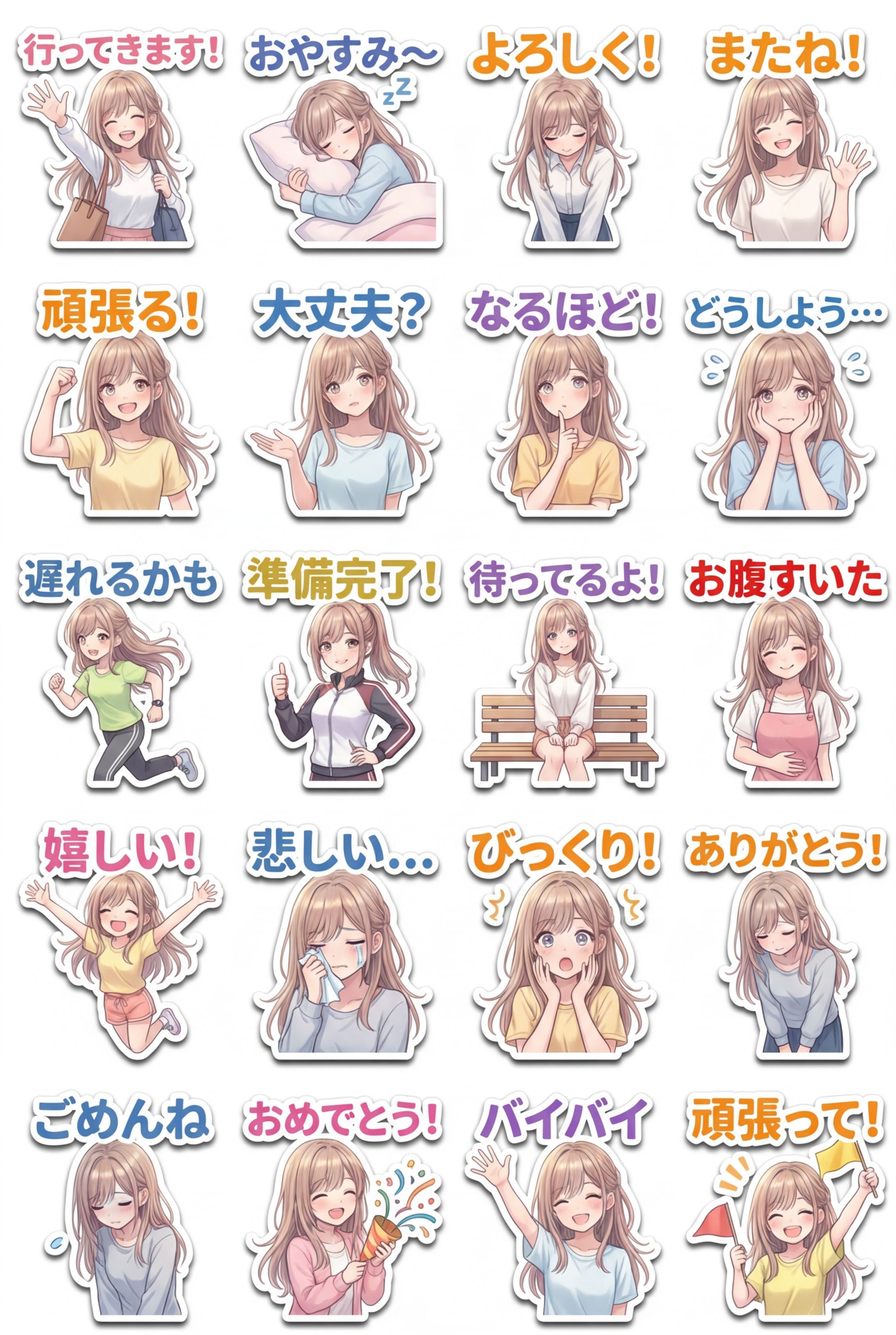 LINEスタンプ作成事例-1