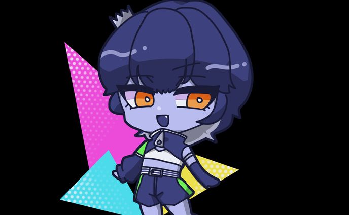 デビューグッズ用SDキャラ