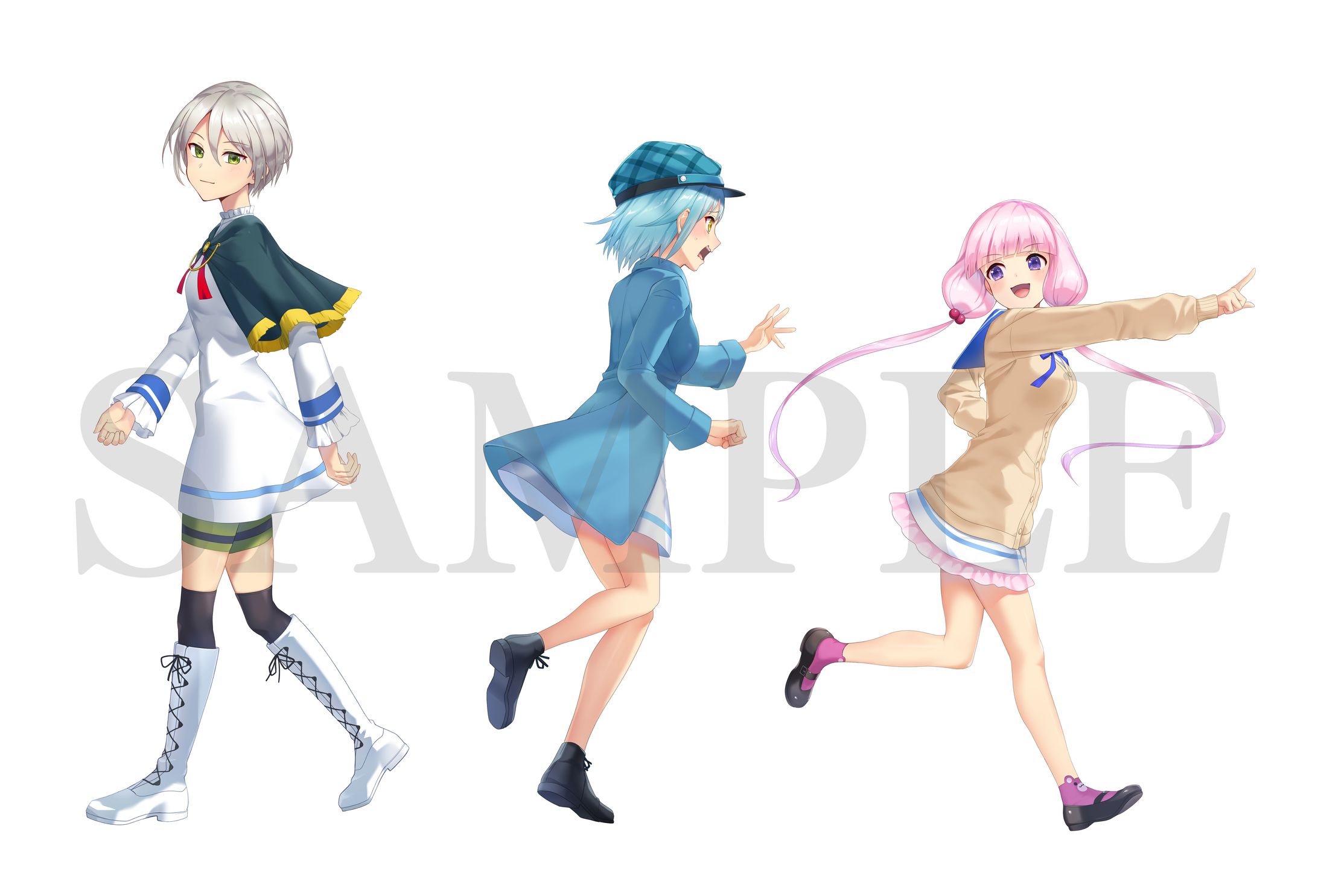 「We don’t need tears!」MVイラスト-1