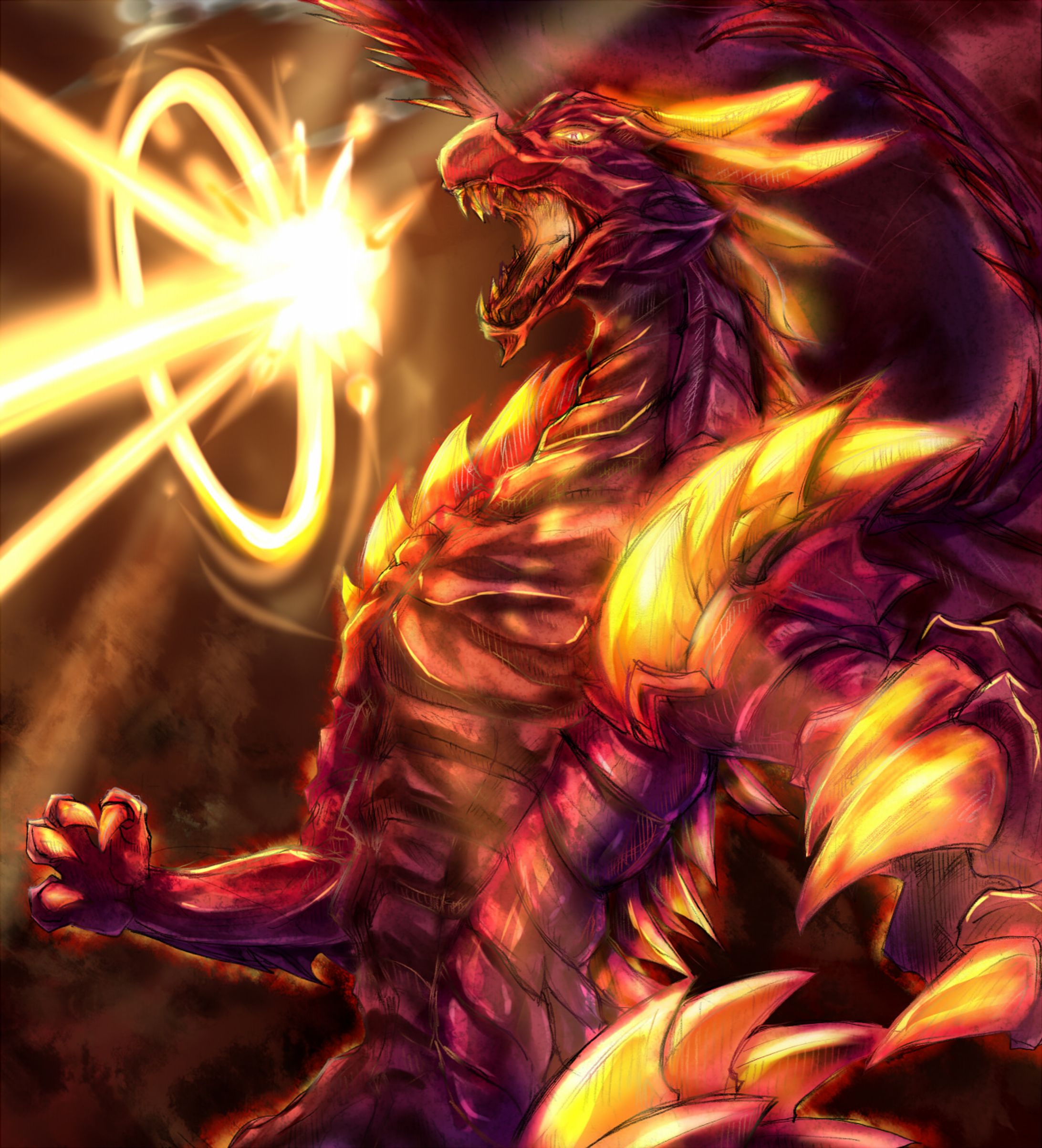 ドラゴンイラスト-1