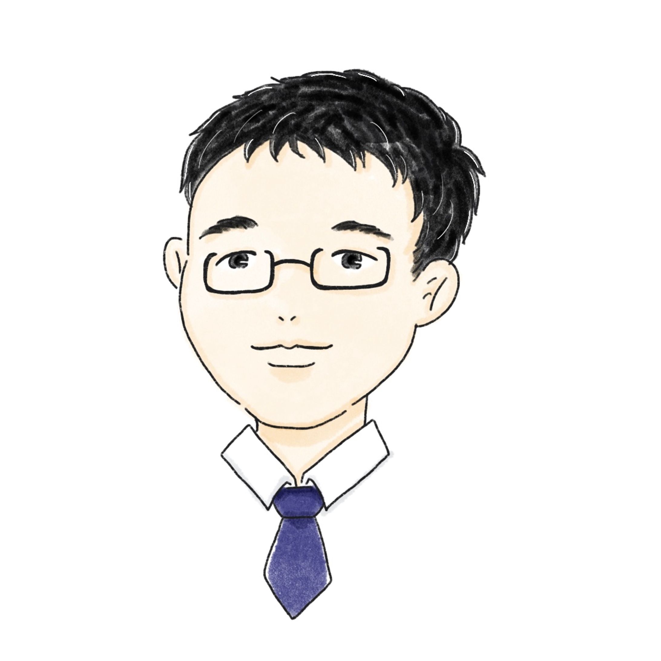 似顔絵アイコン(きれいめ)-1