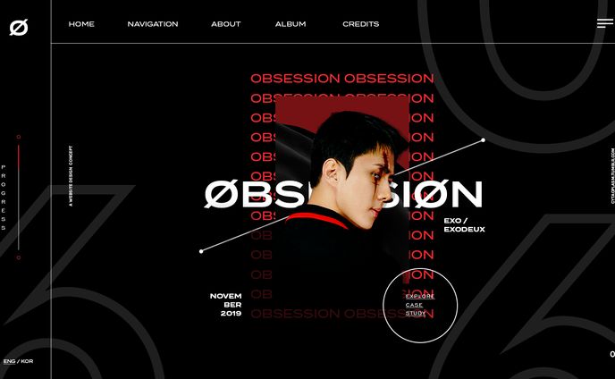 Obsession: A Website Concept
