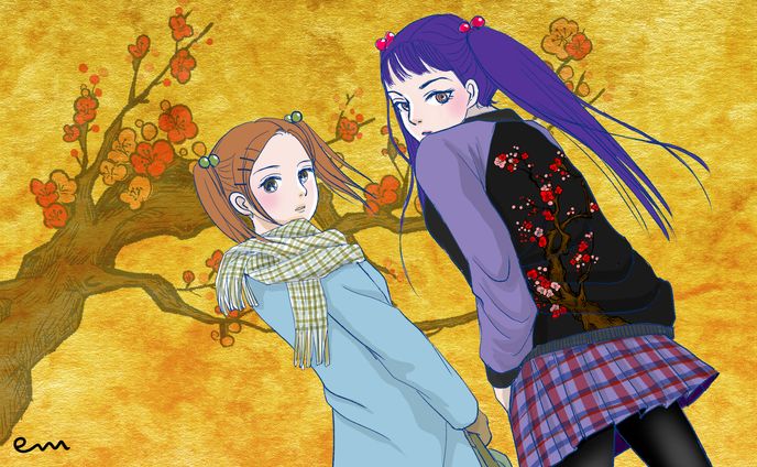 オリキャライラスト