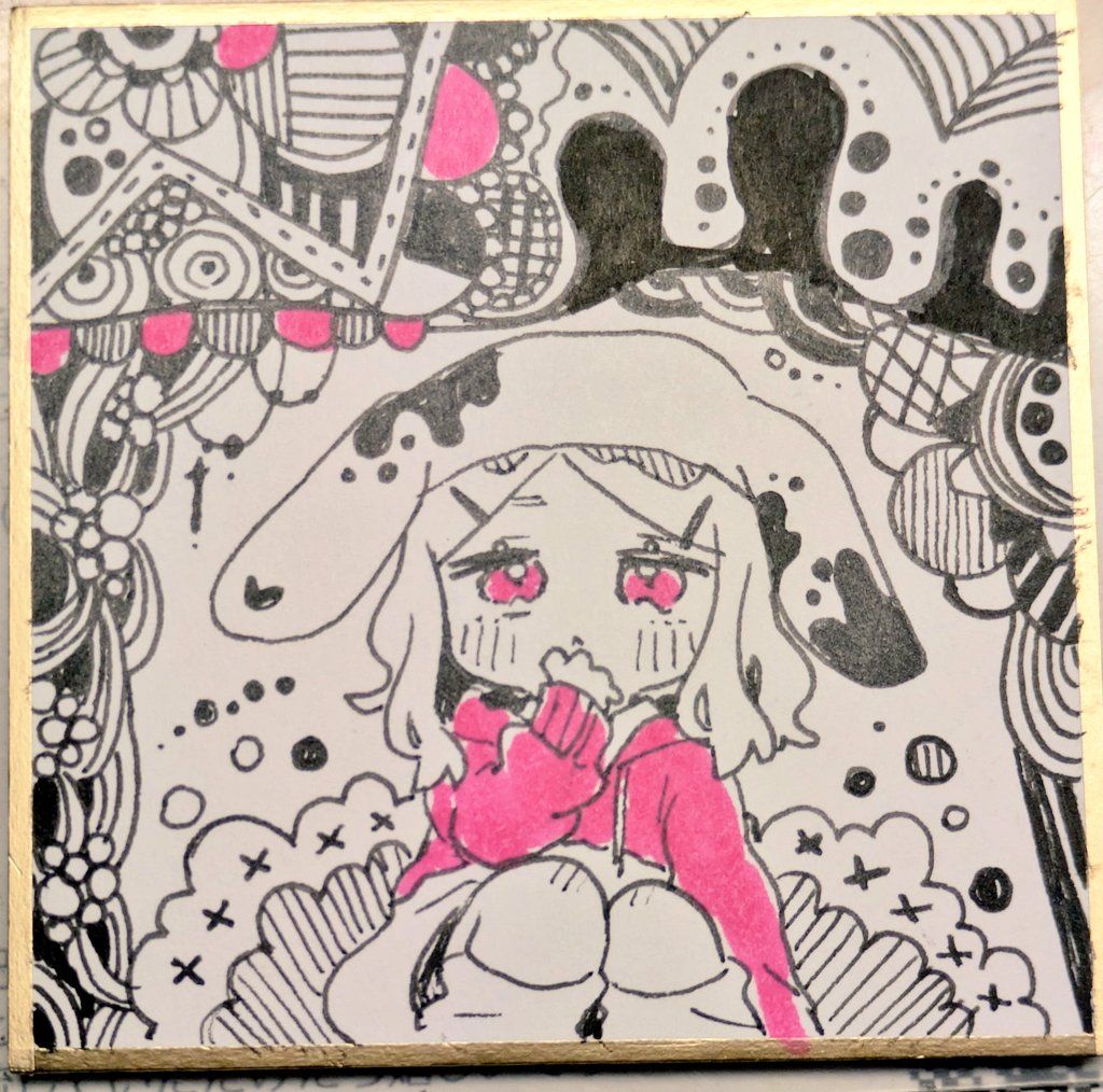 ごちゃごちゃなイラスト