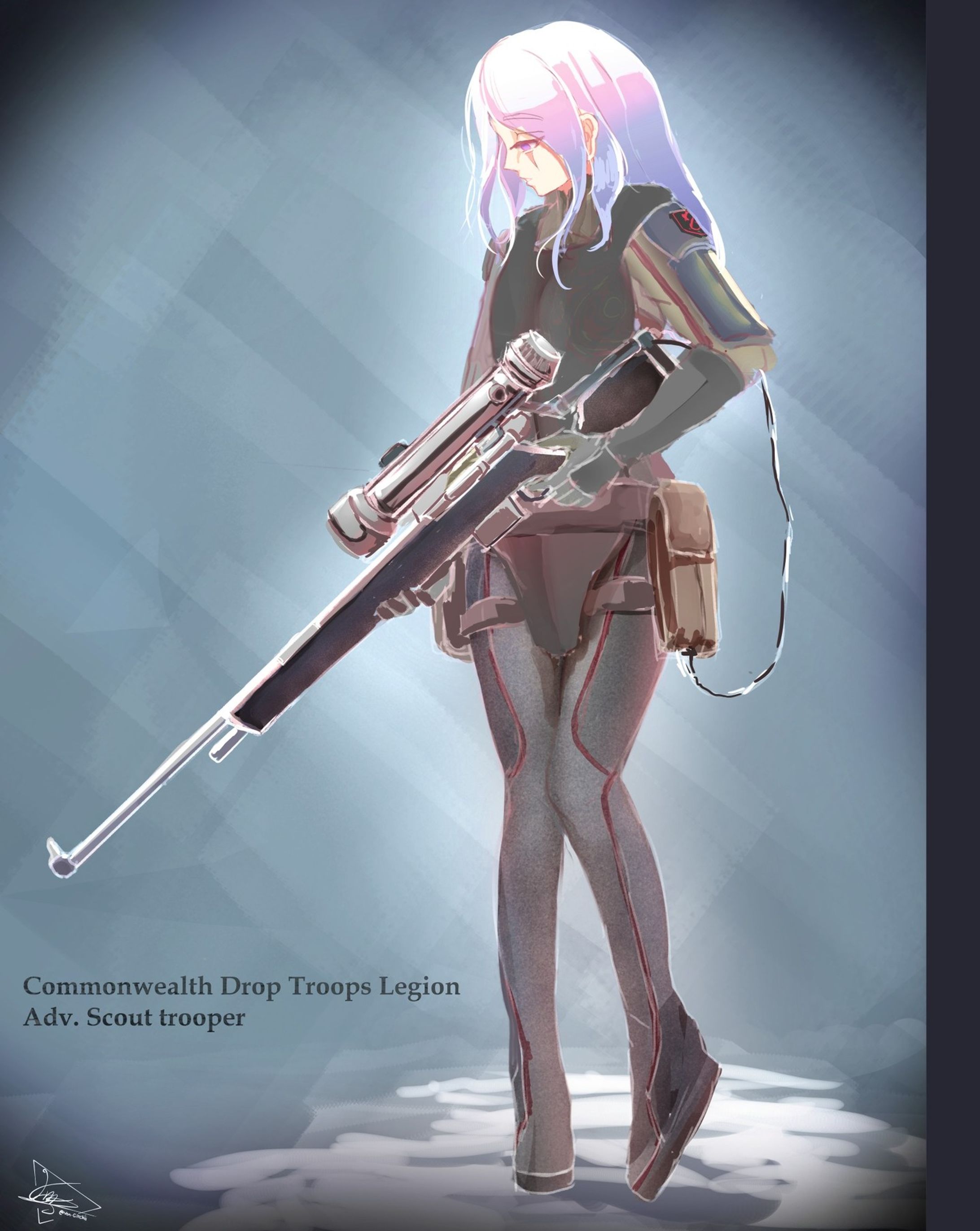 #rkgk Drop Troops Legion combat suit concept art

#art #illustration #conceptart #characterdesign #animegirl #militarygirl-1