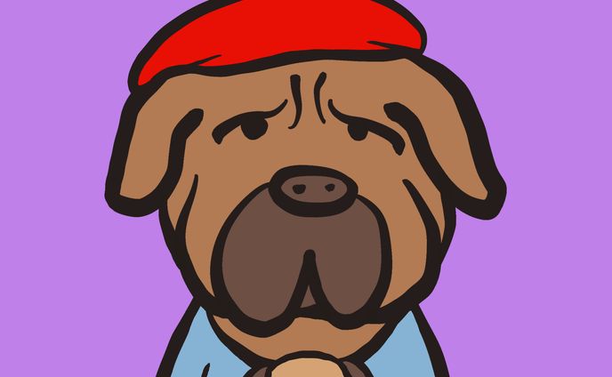 犬の親子