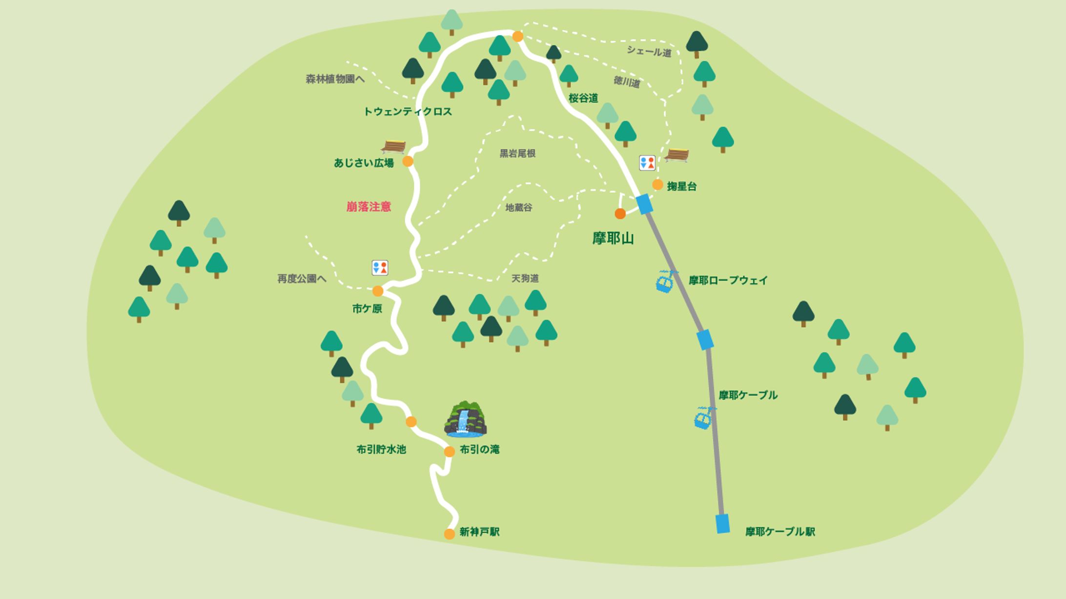 自主制作｜六甲山の地図-1