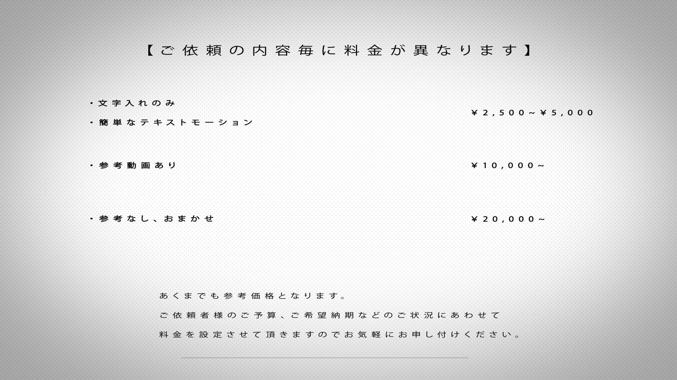 ○お支払いについて