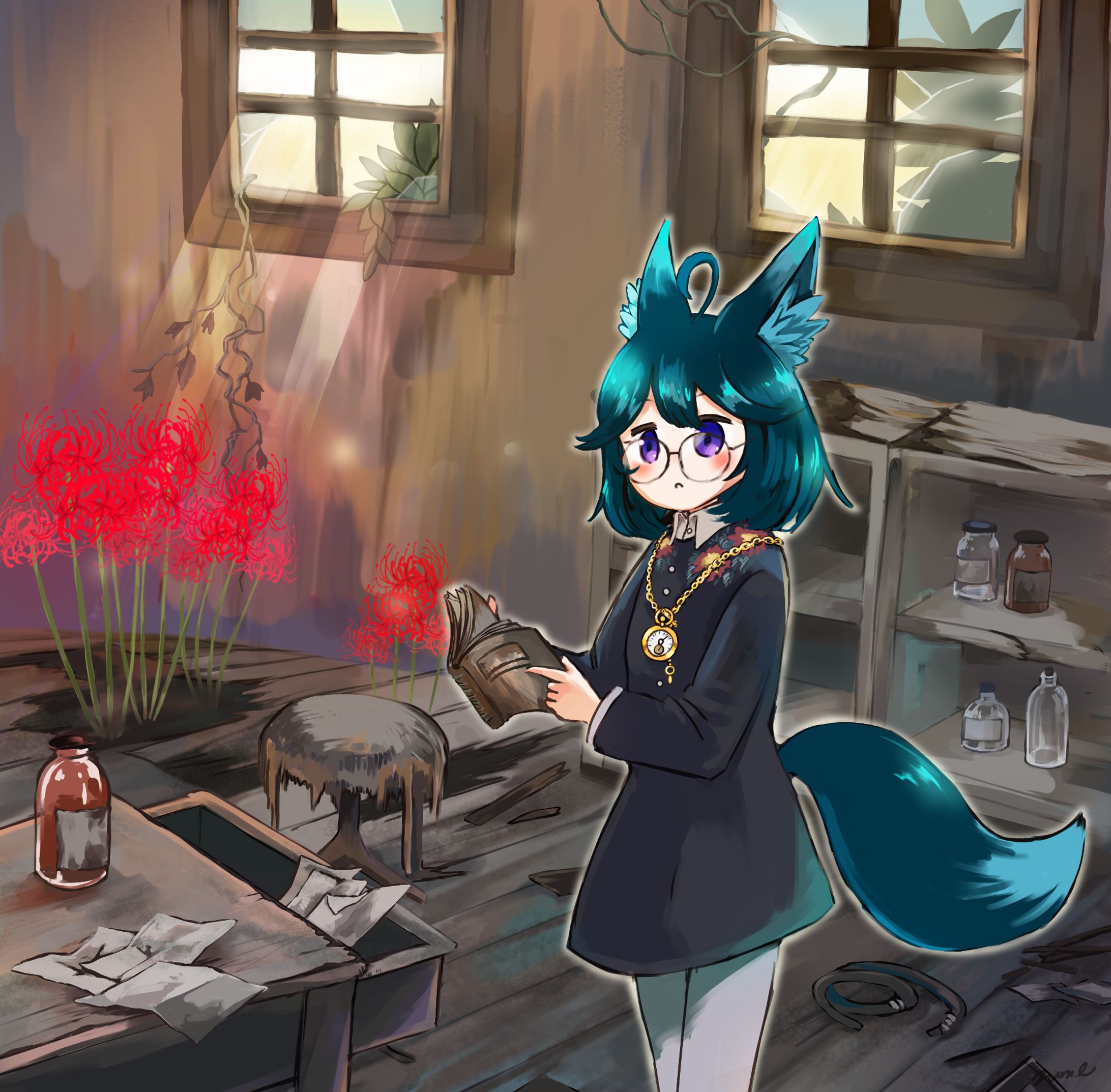 CDジャケットイラスト制作-1
