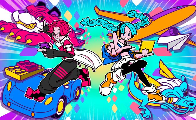 「ClusterGAMEJAM 2022 in SPRING」キービジュアル