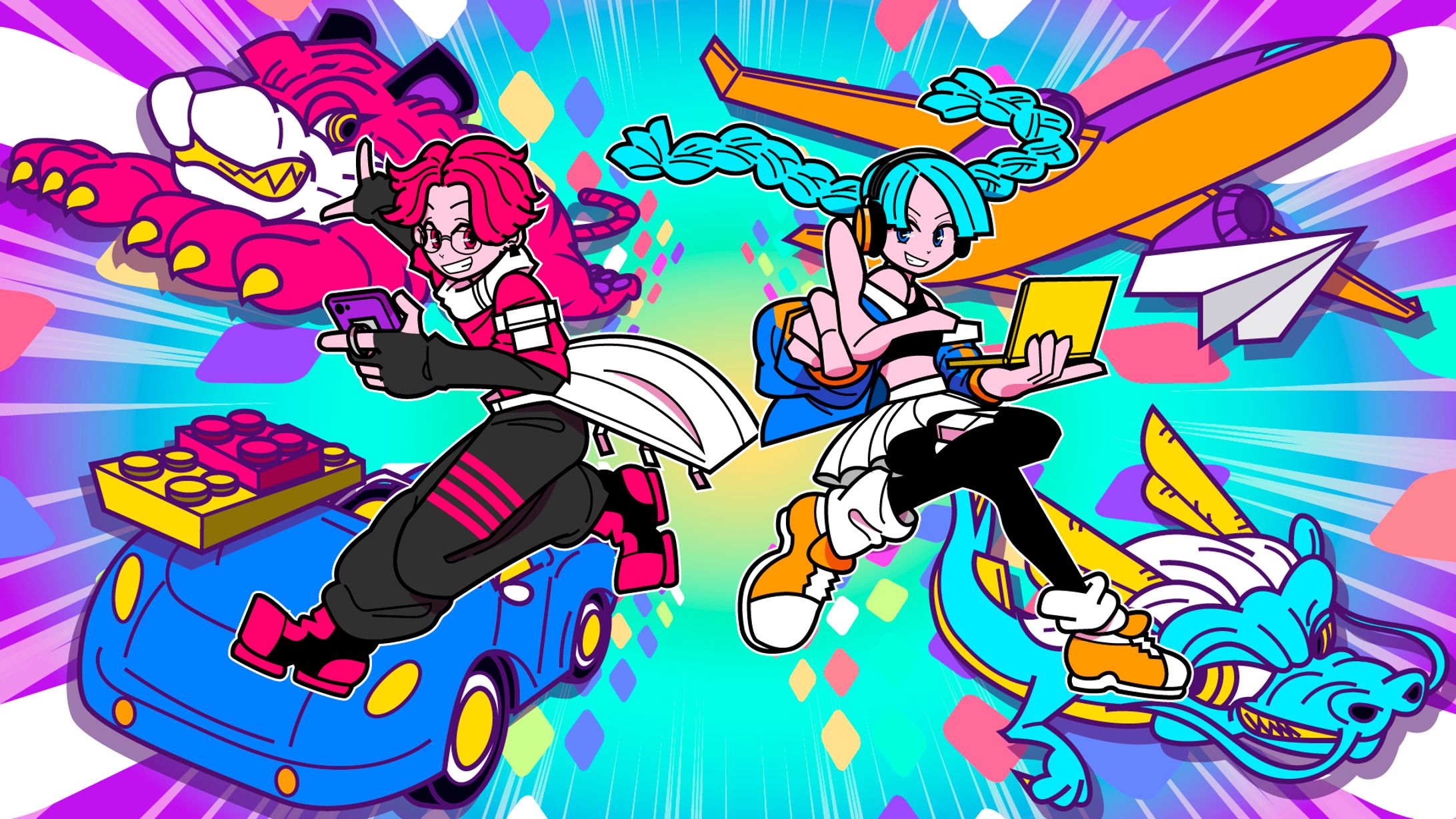 「ClusterGAMEJAM 2022 in SPRING」キービジュアル-1