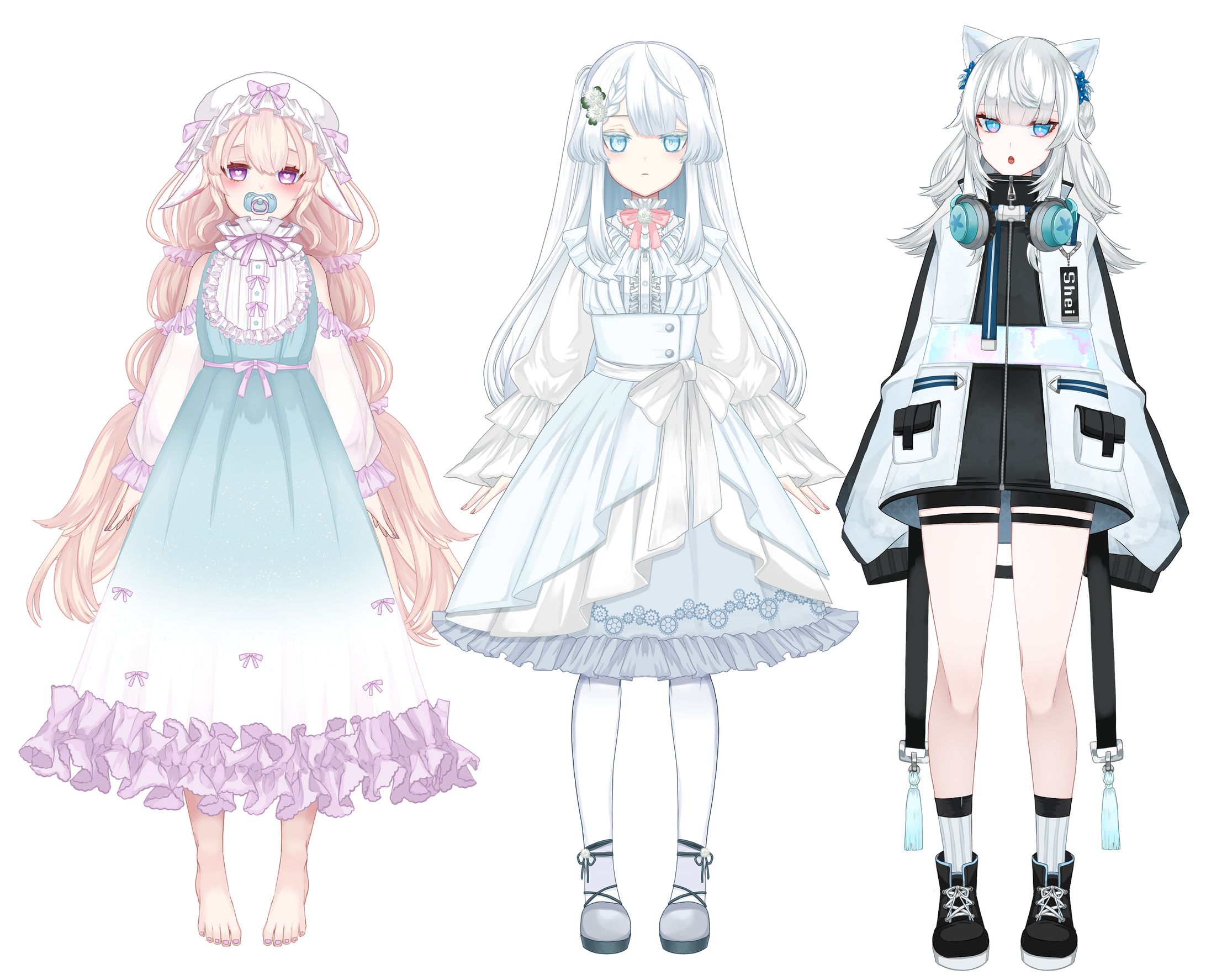 キャラデザイン・イラスト例-1