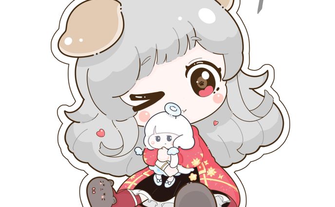 推しぬいぐるみスリスリ