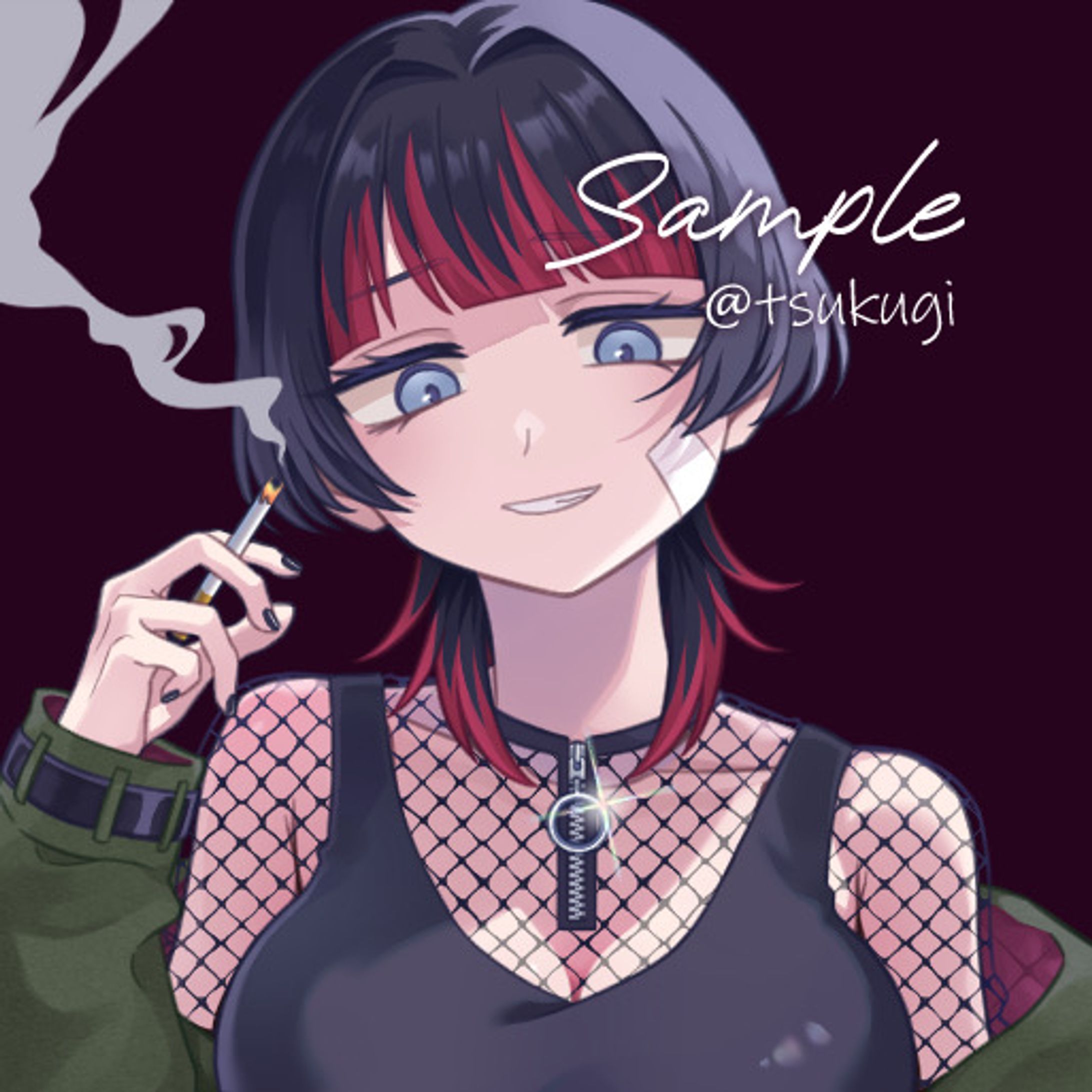 【仕事絵】百炭 千さま  一枚絵-1
