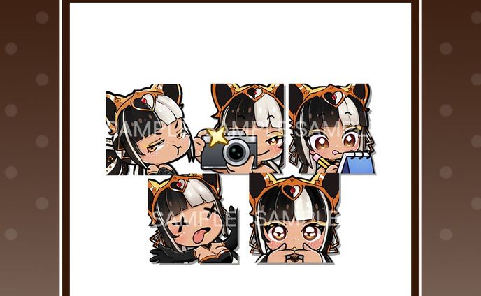 Kelli Siren - Twitch Emotes
