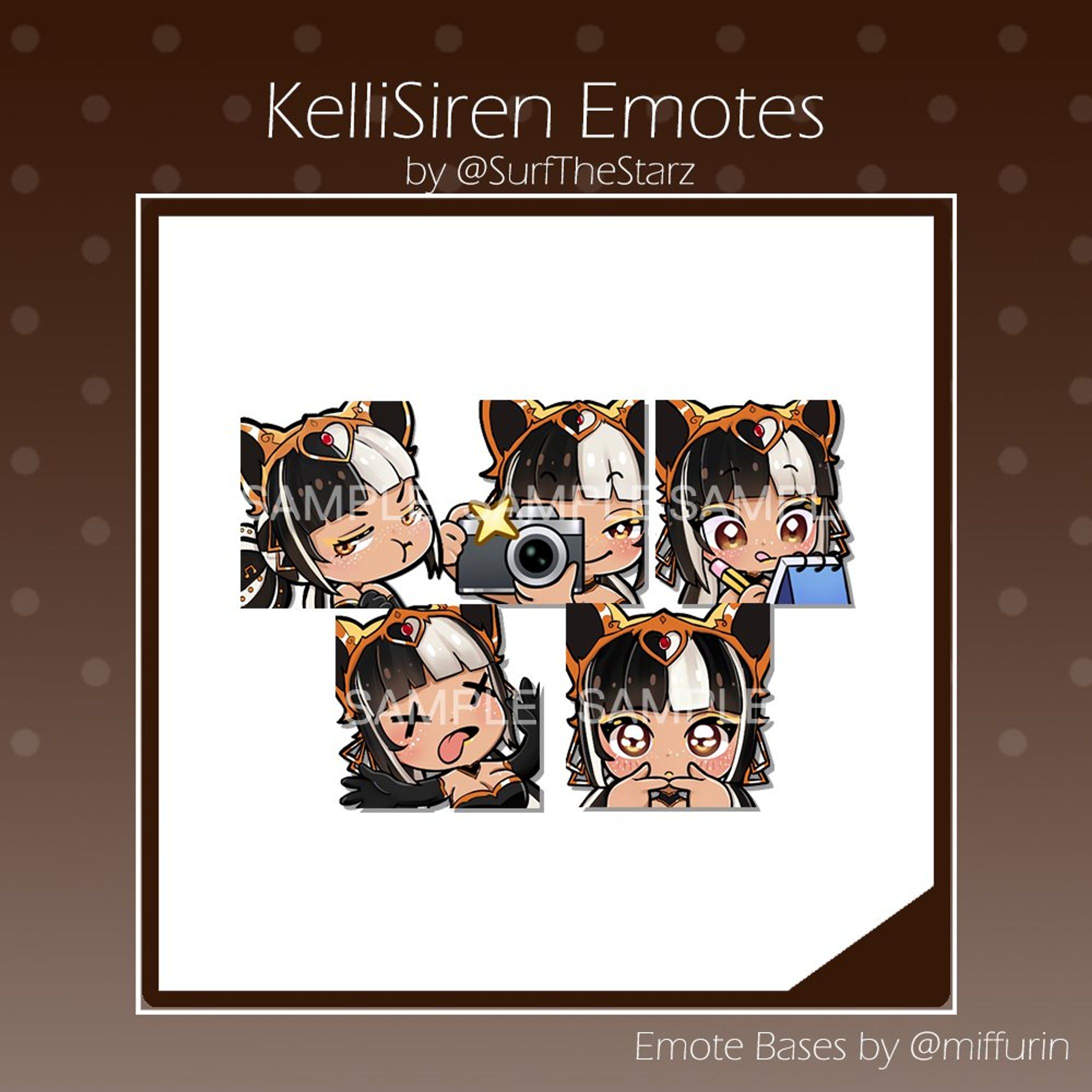 Kelli Siren - Twitch Emotes-1