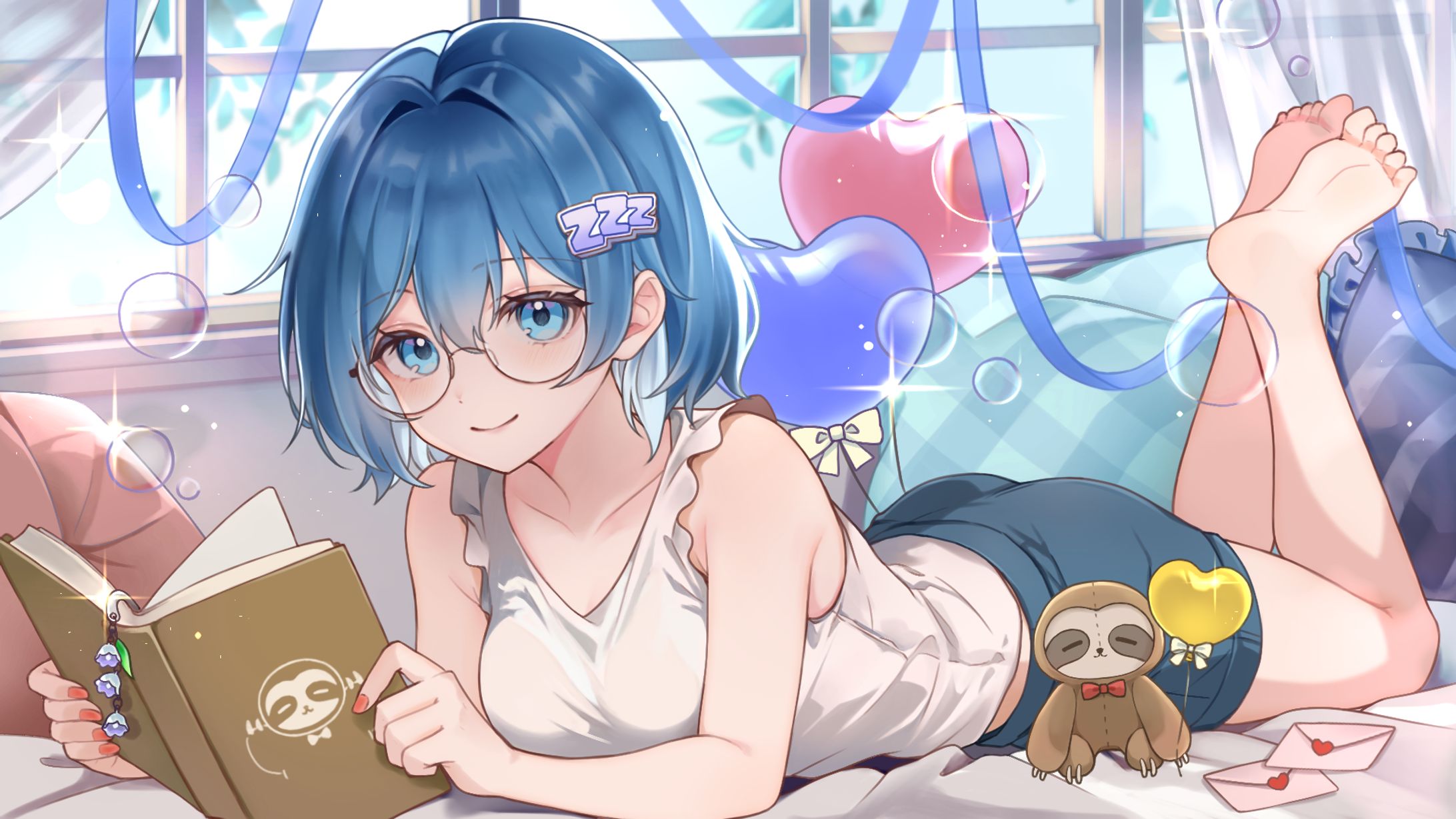 一枚絵　周年イラスト　怠惰眠様-1