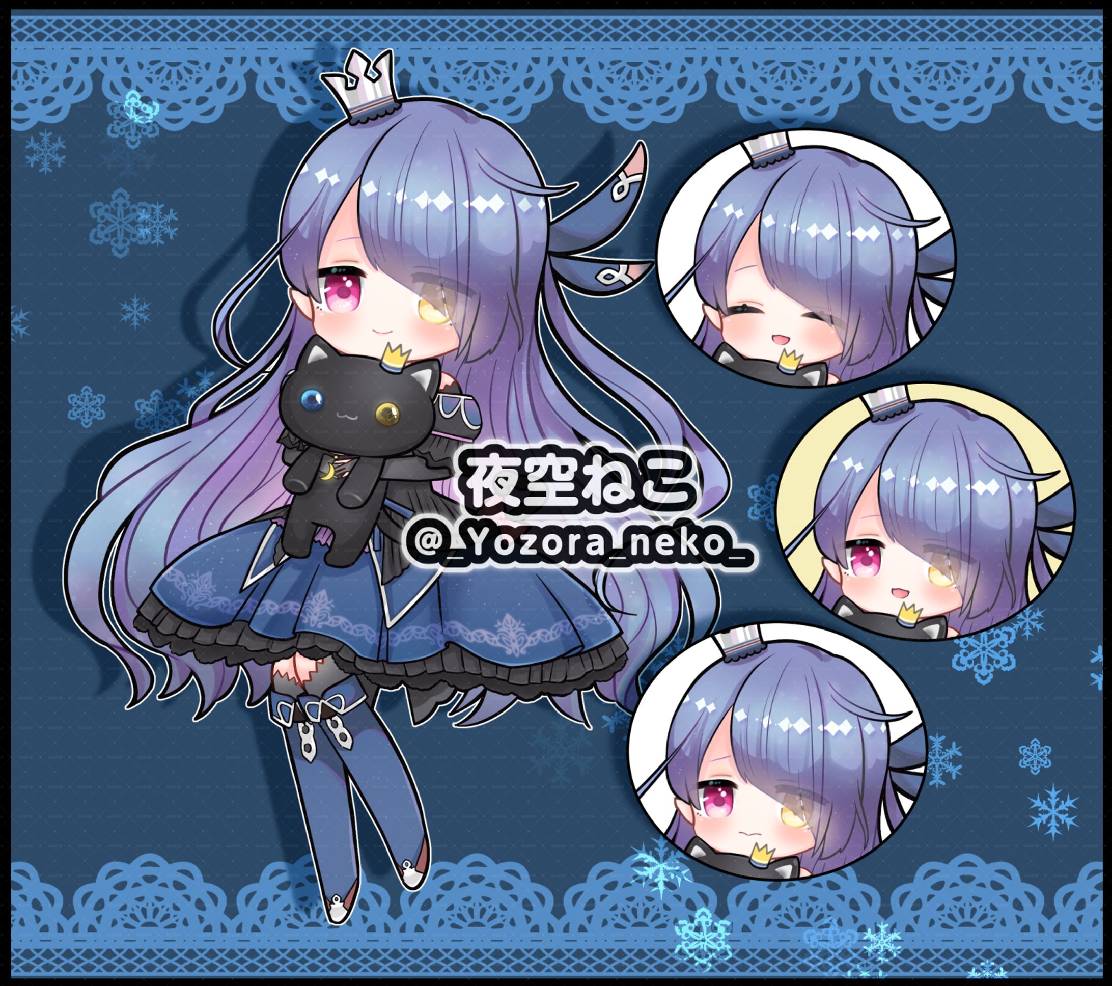【SD】4,5頭身女の子キャラクター-1