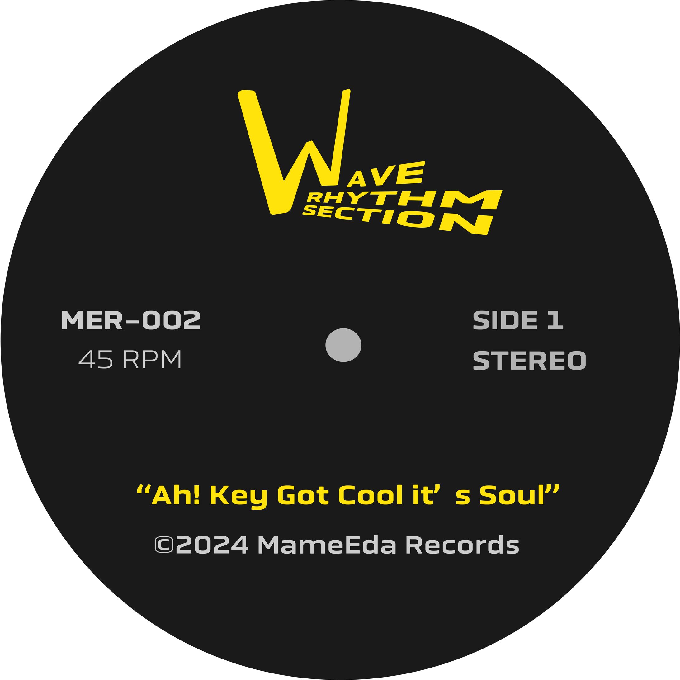 Wave "Ah! Key Got Cool it's Soul"カバーアート的な？-1