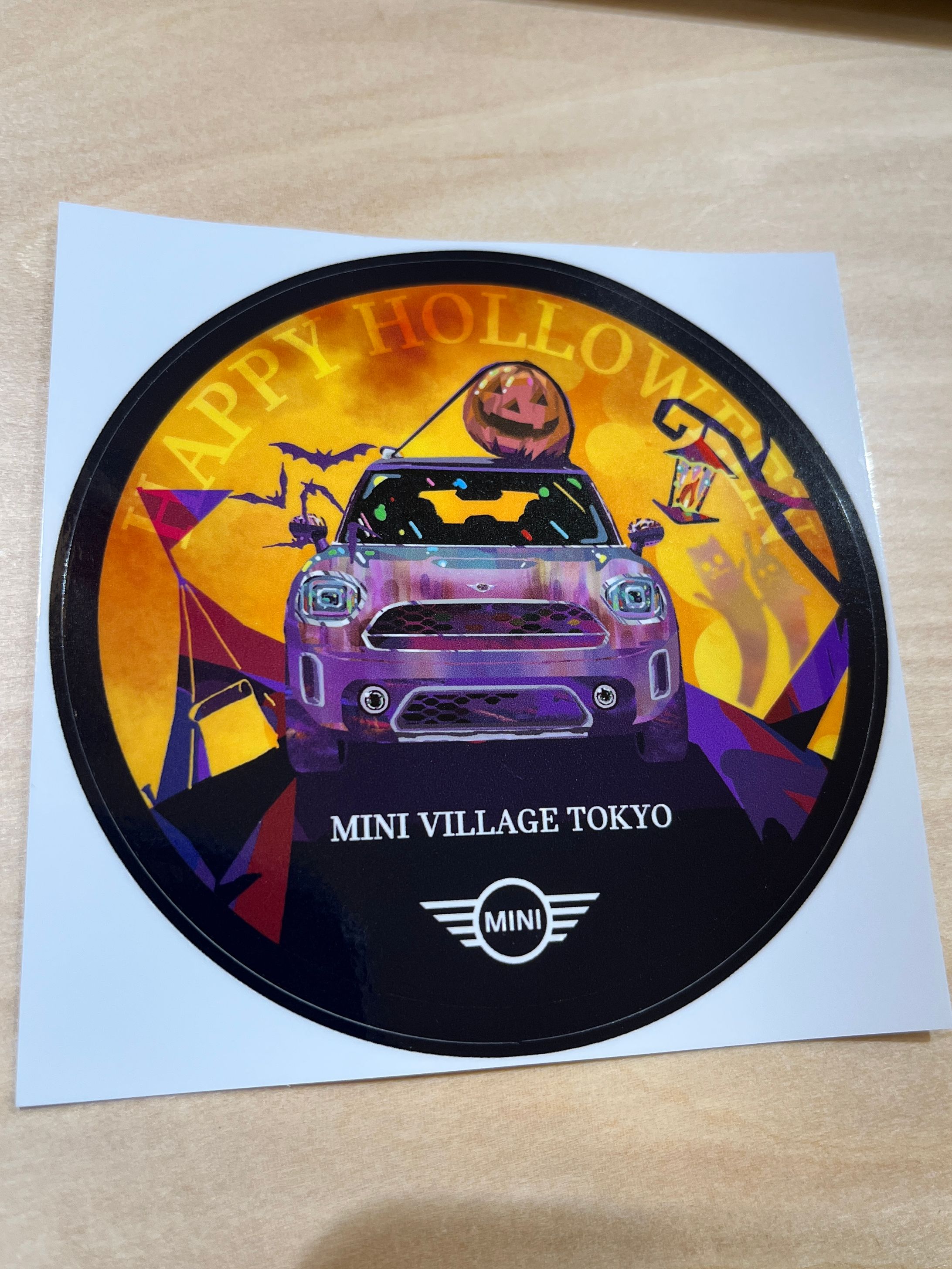 MINIハロウィンステッカー-1