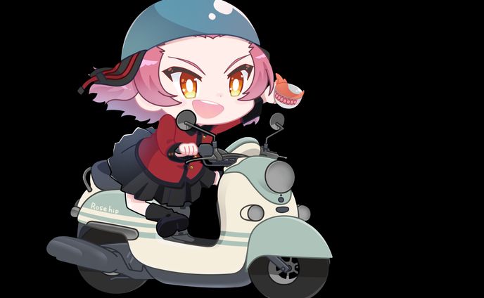 rosehip chibi