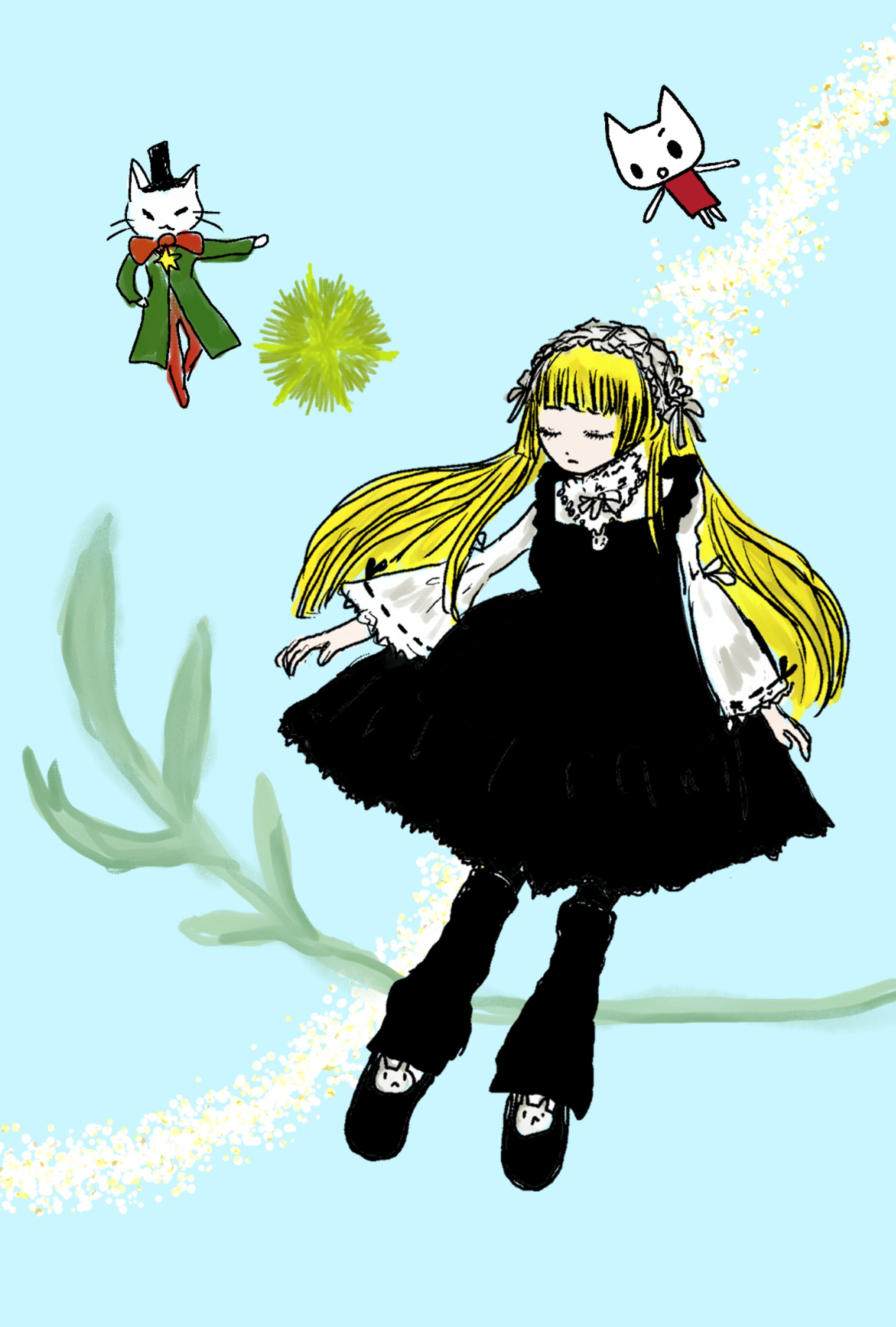 ロリィタファッションイラスト-1