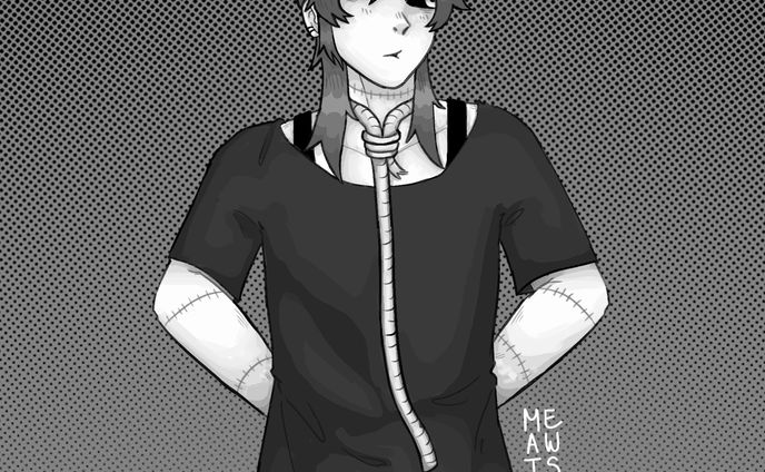 Halfbody Hanging Devil OC