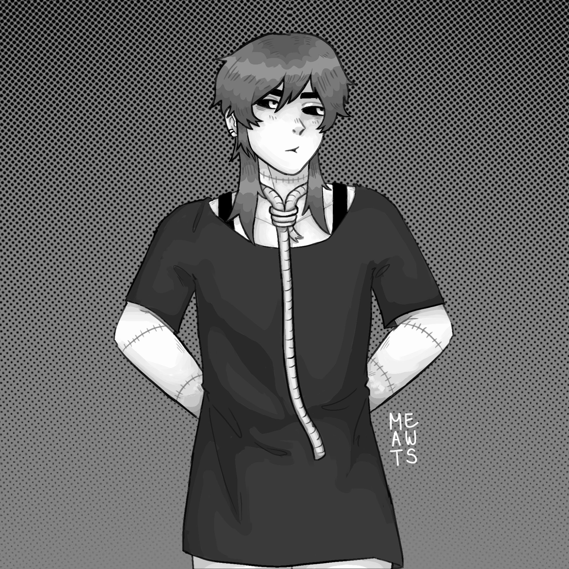 Halfbody Hanging Devil OC-1
