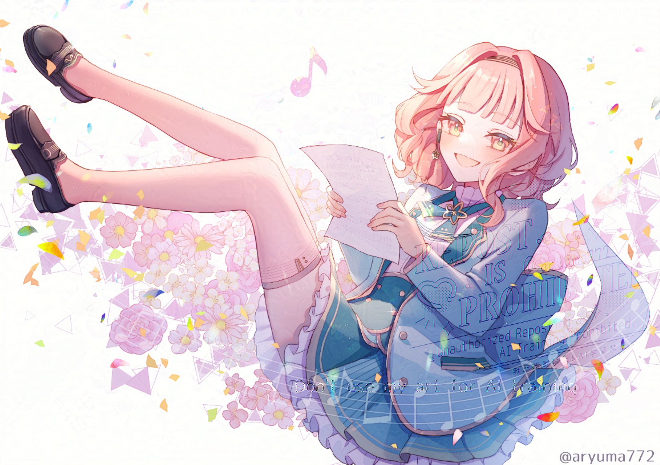 【コンテスト】花響琴イラストコンテスト2024　琴賞-1