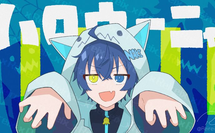 天色凪輝様 「ハロウィーニャ」