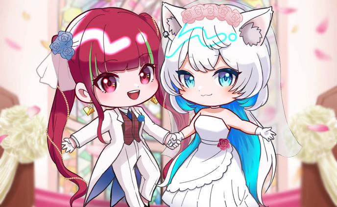 ILLUSTRATION┊︎愛音クレナ・無名。