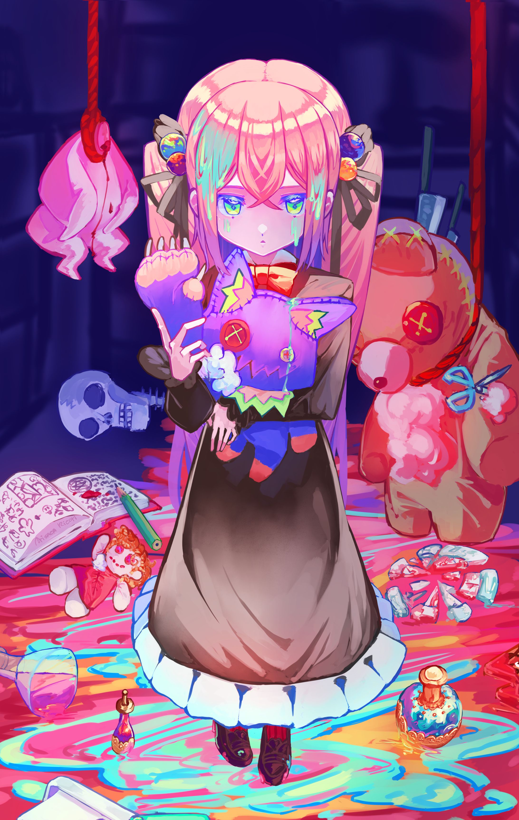 【一枚絵】闇のメルヘン-1