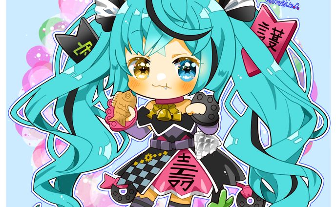 アンニュイ黒招きミク(ボカロ)