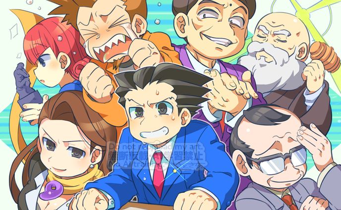 逆転裁判シリーズ(fanart)