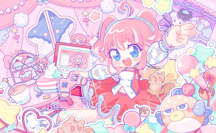イラスト、キャラクターデザイン、お仕事情報