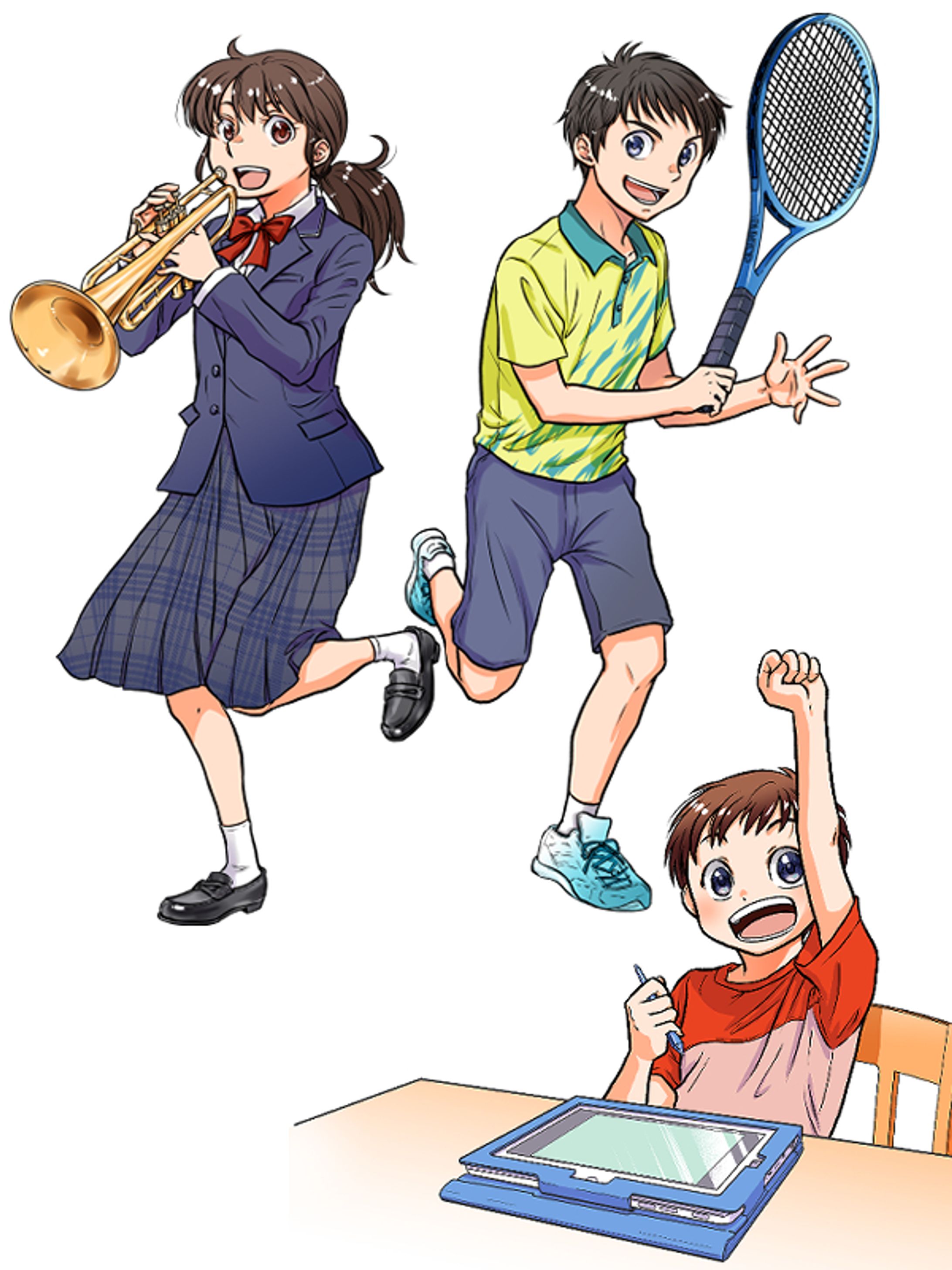 児童向け・中高校生向けイラスト-1