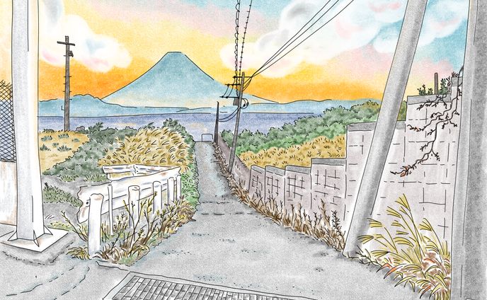 富士山への小道