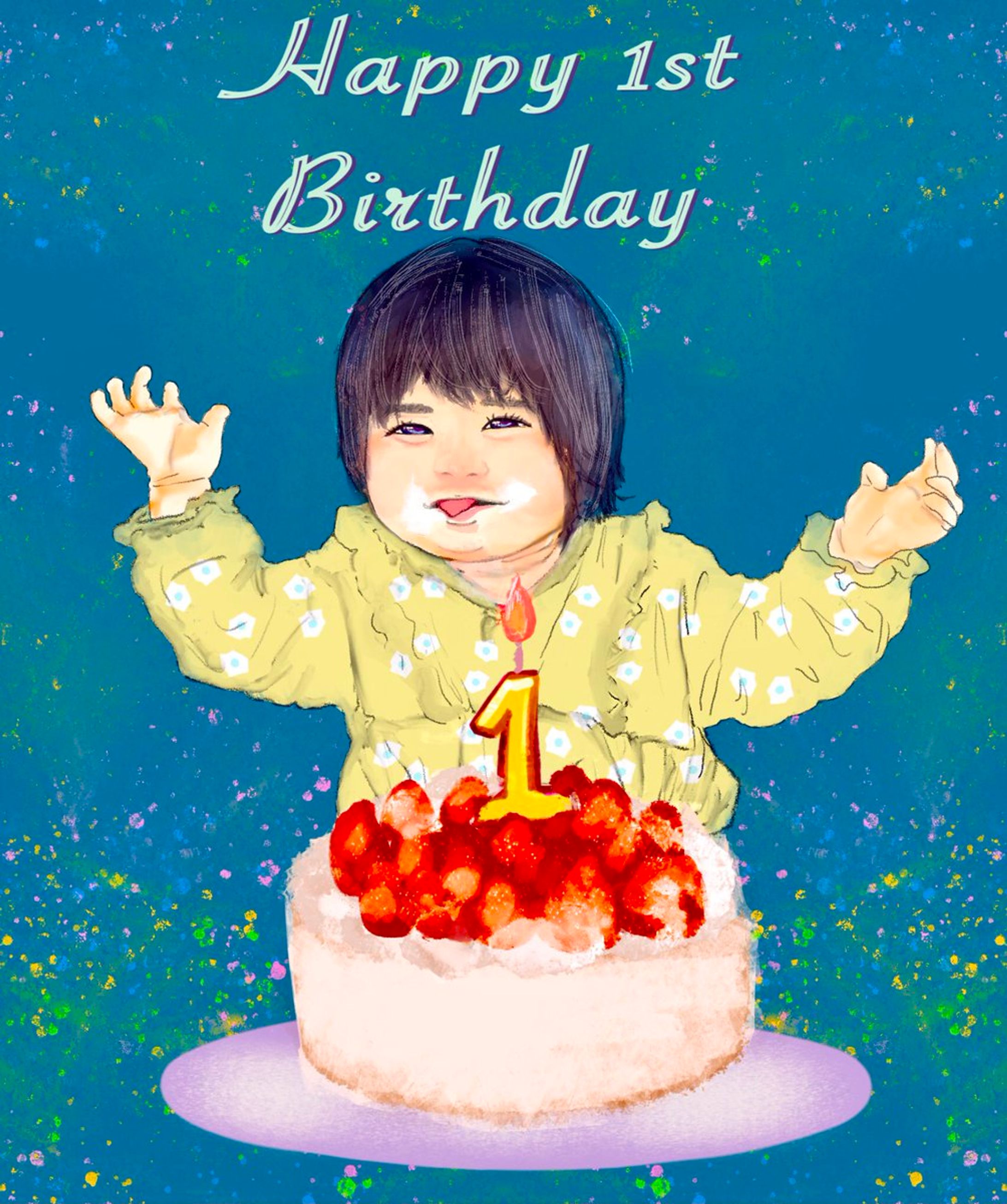 Birthday illustration-1