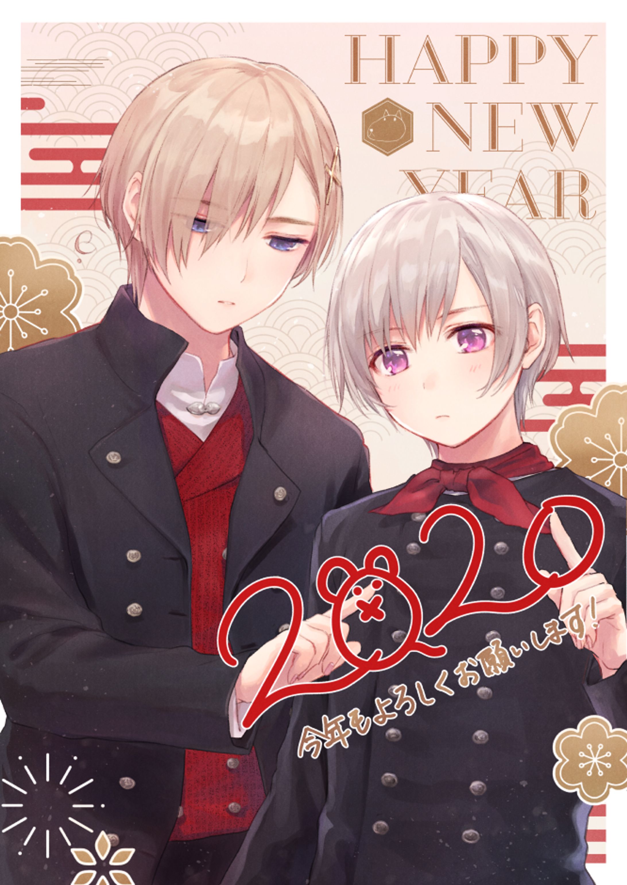 二次創作イラスト-1