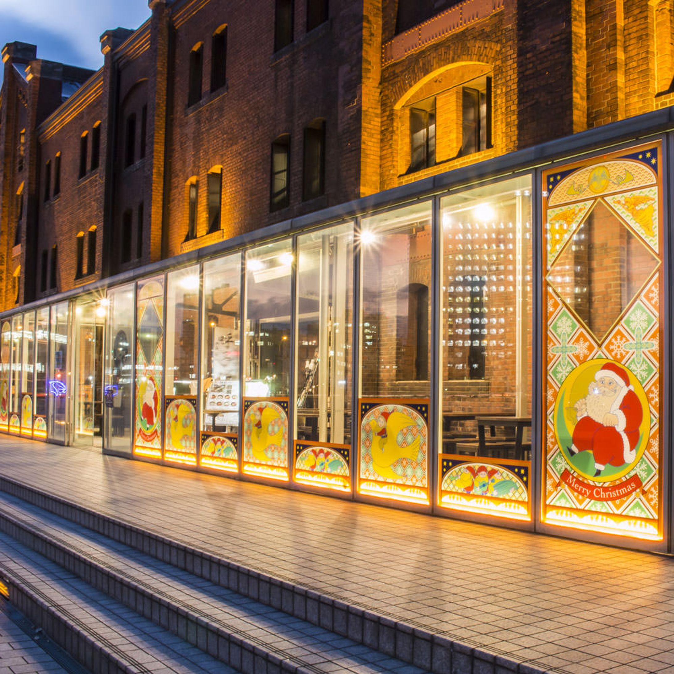 横浜赤レンガ倉庫  クリスマスディスプレイ-1