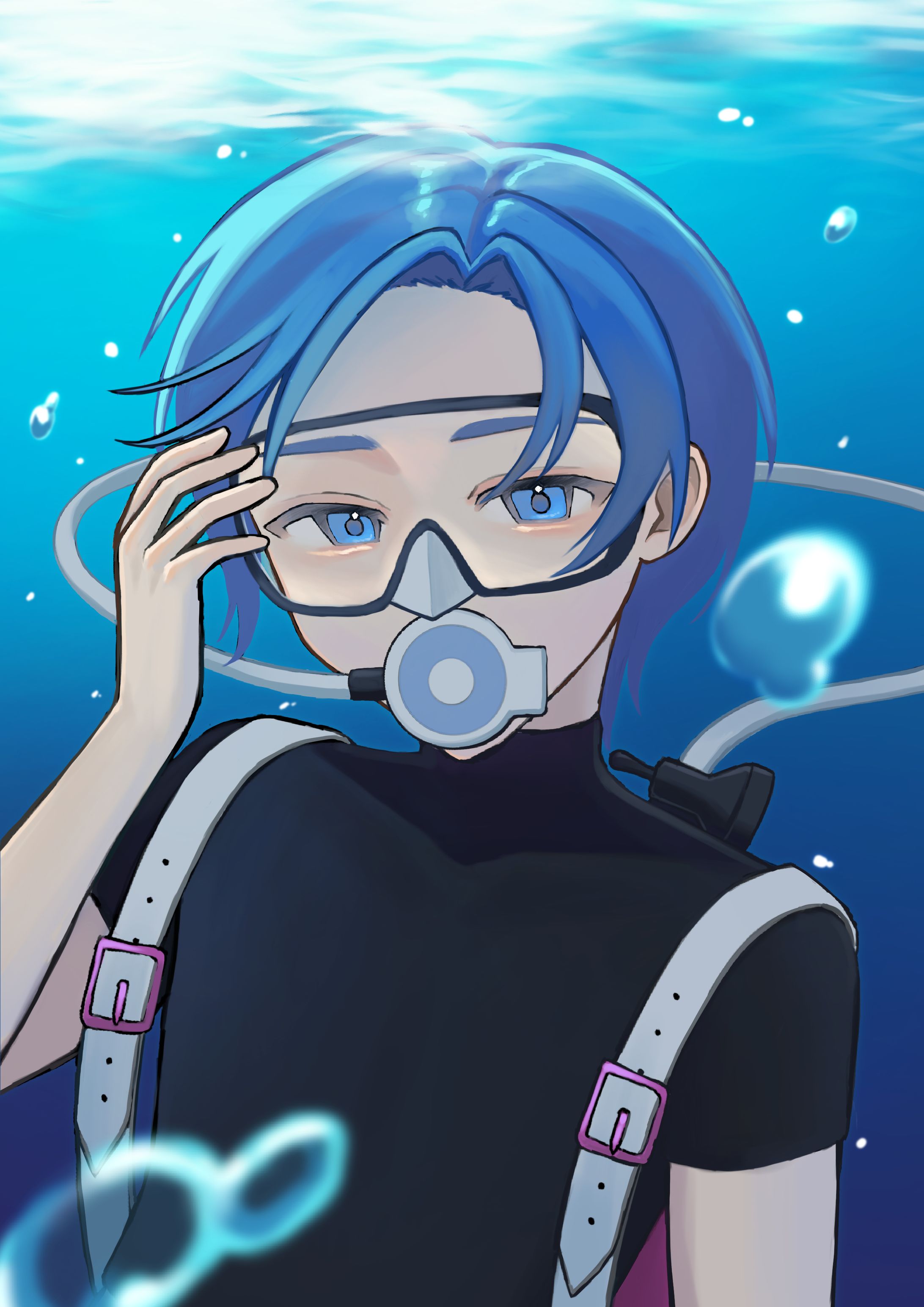 無垢な青-1
