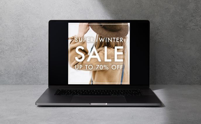 Winter Saleバナー