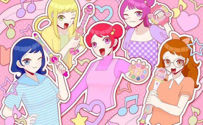 [fanart] ojamajo doremi 25th anniv